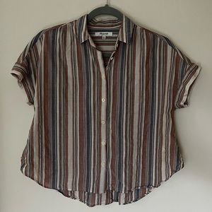 Madewell Linen Blend shirt